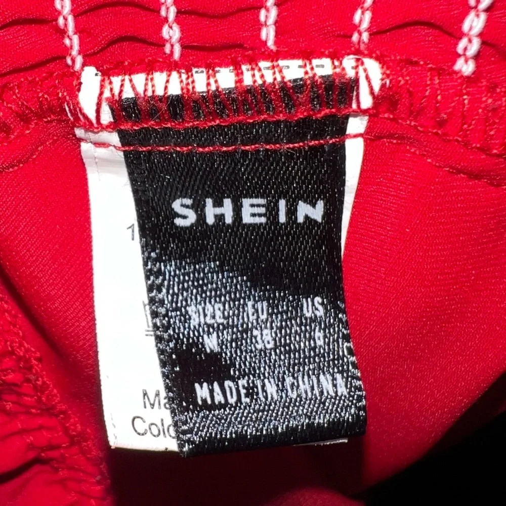 SHEIN red long